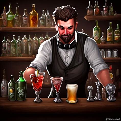 fantasy bartender.